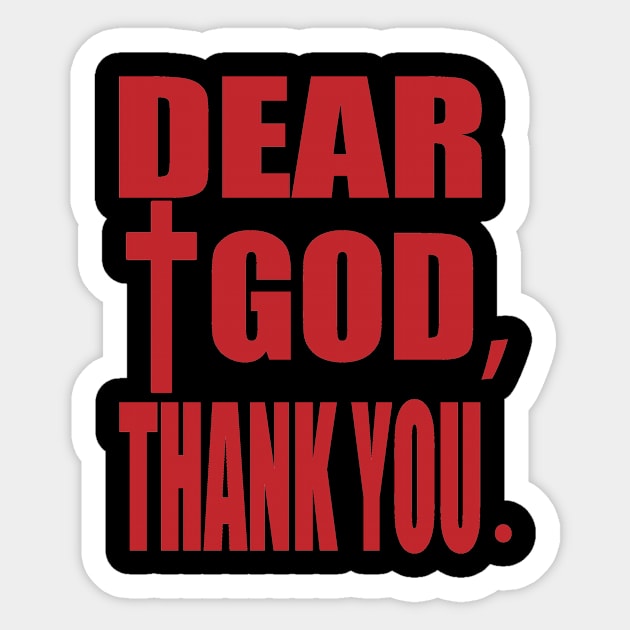 Christian Sticker by theshop